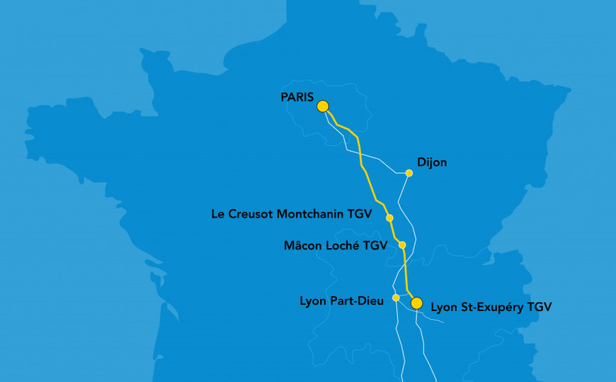 Eiffage, in a consortium with Saferail and Systra, wins a contract as part of the signalling for the “high performance” pilot project of the Paris-Lyon high-speed rail line